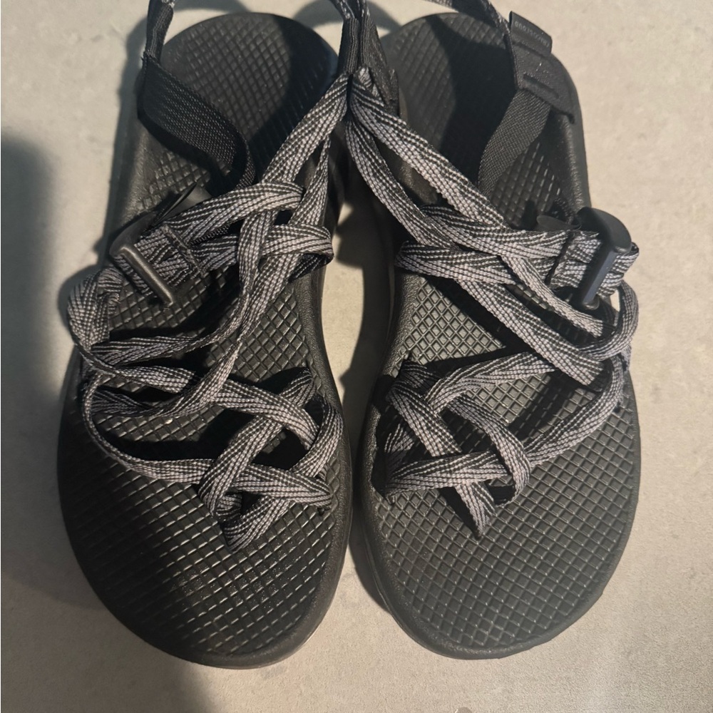Chaco Black and Gray Women's Sandals